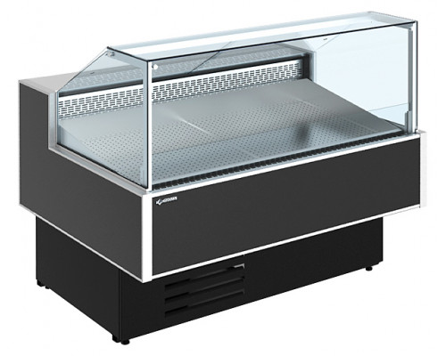 Витрина холодильная Cryspi Gamma Quadro SN FISH 1500 LED (без боковин)