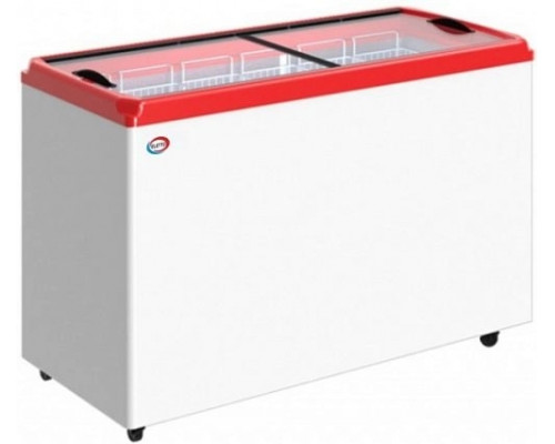 Ларь морозильный ELETTO ЛВН 600 П (СF 600 FE) красный