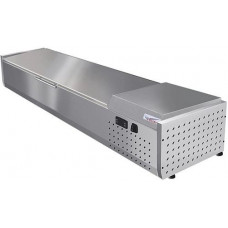 Витрина настольная холодильная FINIST ToppingBox НХВкр-5, с крышкой