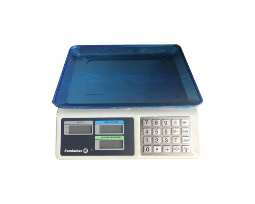 Весы Foodatlas ВТ-982S электронные торговые без стойки до 40 кг
