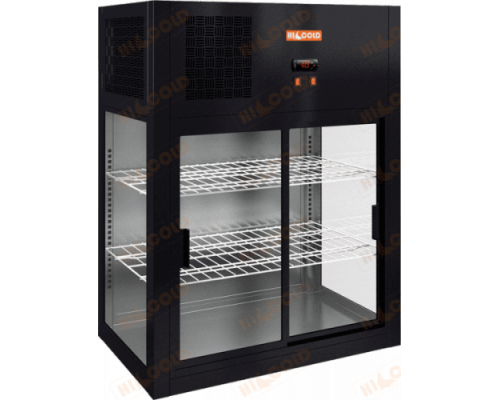 Витрина настольная холодильная Hicold VRH 790 черный