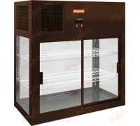 Витрина настольная холодильная Hicold VRH O 990 коричневый