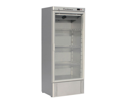 Шкаф Карбома V 700 С холодильный универсальный двери стекло