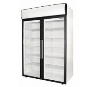 Шкаф Polair DV114-S холодильный распашные стеклянные двери