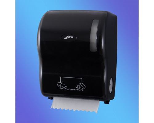 Диспенсер Jofel Black для рулонных бумажных полотенец AG56600