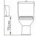 Диспенсер Jofel Futura для  листовой туалетной  бумаги Z-сложения AH75500