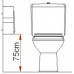 Диспенсер туалетной бумаги Jofel AE 25500 блестящая поверхность