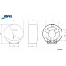 Диспенсер Jofel Nickel  для рулонной туалетной  бумаги AE58500