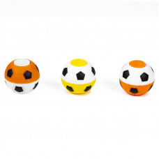 Игрушка-спиннер Футбольные мячи двухцветные упаковка 50 штук