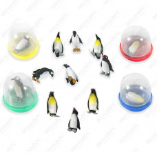 Игрушки Пингвины в капсулах 28 мм упаковка 250 штук