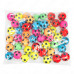 Мячи-прыгуны 45 мм Футбольные мячи (цветные) упаковка 50 штук