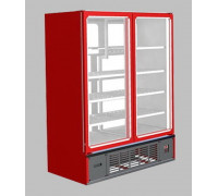 Холодильный шкаф Lida 1400 S (стекл. двери, общий объем)