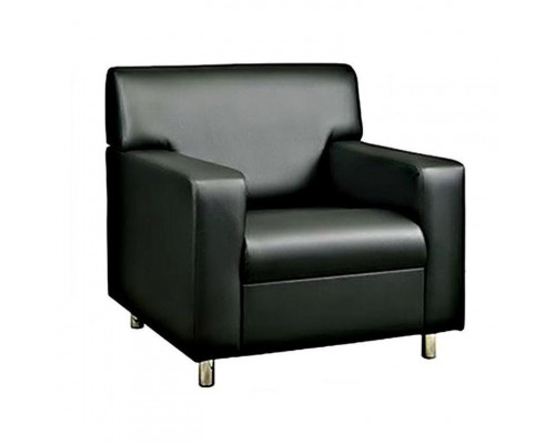 Кресло офисное Клерк-3 100*75*90 см черное
