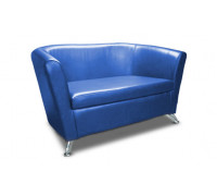 Офисный диван Арт трехместный 180*70*80 см синий