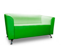 Офисный диван Ницца трехместный зеленый