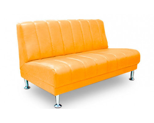 Офисный диван Стиль двухместный 120*72*87 см желтый