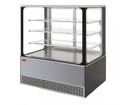 Холодильная витрина Veneto Cube VS-1,3 нержавейка