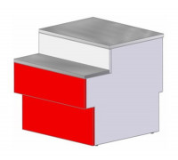 Прилавок Илеть Cube (760) расчетно-кассовый неохлаждаемый
