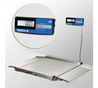 Весы 4D-LA.S-10/10-1500-A(RUEW) напольные электронные низкопрофильные до 1500 кг