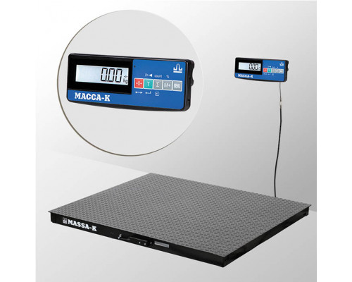 Весы 4D-PM-12/12-2000-A(RUEW) электронные платформенные напольные до 2000 кг