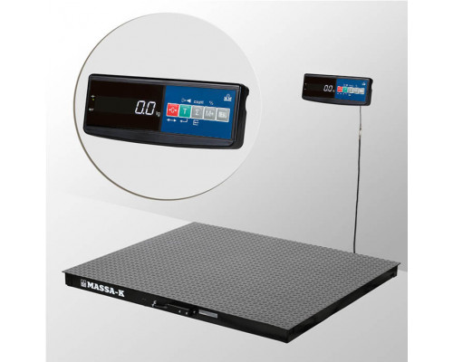 Весы 4D-PM-15/15-2000-A электронные платформенные напольные до 2000 кг