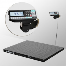 Весы платформенные с печатью этикеток 4D-PM-2015-3000-RP