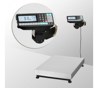 Весы ТВ-M-300.2-RP1 с печатью этикеток без стойки напольные до 300 кг