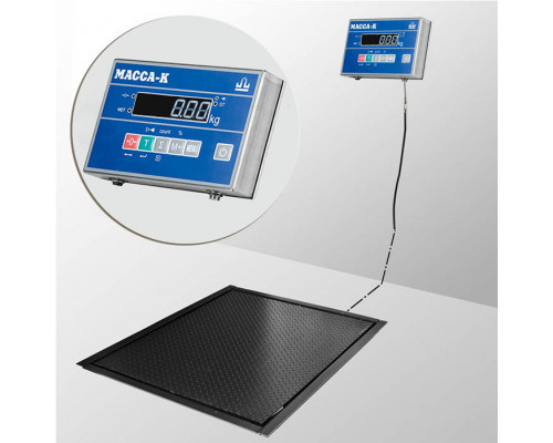 Весы 4D-PMF-12/10-500-AB электронные платформенные врезные до 500 кг