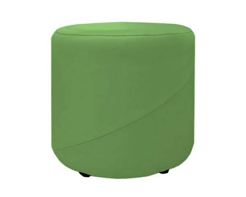 Цилиндр.ТК Банкетка (пуфик), зеленый, стандарт