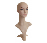 F-HD Голова женская, торс (с макияжем), телесный