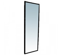 OMMP 002 Зеркало настенное, цвет: черный, артикул: OMMP.002.V2.22450.4N100
