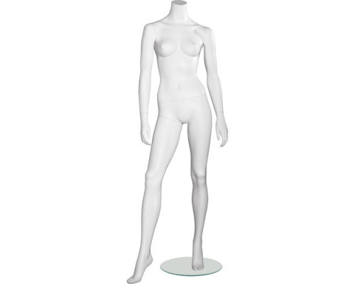 Smart headless Pose 30-01M Манекен женский скульптурный без головы, белый