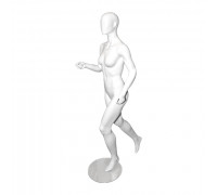 Sport 04 Манекен женский спортивный (бегущая), белый матовый