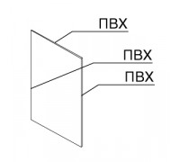 Боковая панель для гондолы, крайняя ST 001.007