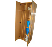 Шкаф для уборочного инвентаря ШУ-01 62*40*180 см