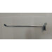 Крючок на экономпанель PH620-300SX одинарный хром 30 см с пластиковым наконечником диаметр 6 мм