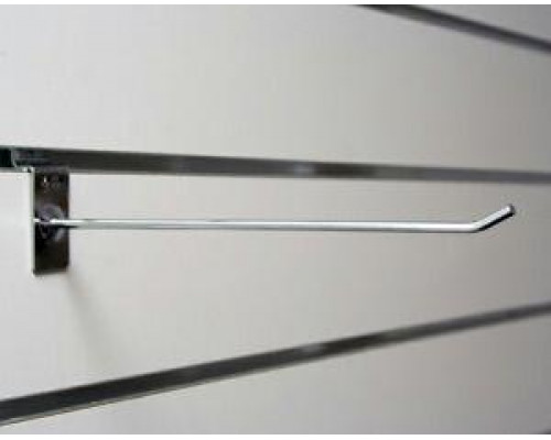 Крючок на экономпанель F290с/5 одинарный 10 см хром диаметр 5 мм