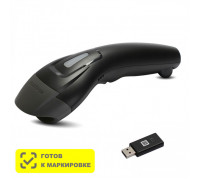 Беспроводной сканер штрих-кода Mertech CL-600 BLE Dongle P2D USB Black