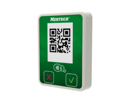 Терминал оплаты СБП Mertech Mini с NFC белый/зеленый