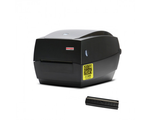 Термотрансферный принтер этикеток Mertech TLP100 Terra Nova (300 DPI) USB, RS232, Ethernet Black с отделителем