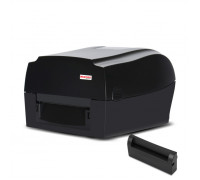 Термотрансферный принтер этикеток Mertech TLP300 Terra Nova (300 DPI) USB, RS232, Ethernet Black с отрезчиком