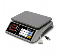 Торговые настольные весы M-ER 328 AC-15.2 Touch-M LED RS232 и USB