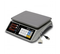 Весы M-ER 328 AC-32.5 Touch-M LED RS232 и USB торговые
