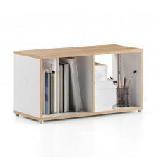 Gutta Модуль мебельный горизонтальный 35х68х30 см, 2 секции, белый, эвок