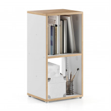 Gutta Модуль мебельный вертикальный 68х35х30 см, 2 секции, белый, эвок