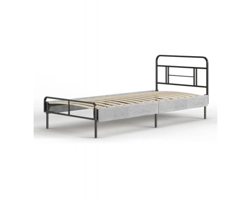 Кровать Meza Plus 90х200 см черная
