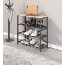 Обувница Gutta 71х69х29 см, 4 полки