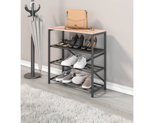 Обувница Gutta 71х69х29 см, 4 полки