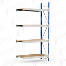 SGR-V-ДСП 1284-2.5 ДС стеллаж до 500 кг на ярус ДСП полка