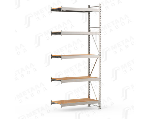 SGR-V-ДСП 2185-3.0 ДС стеллаж до 500 кг на ярус ДСП полка